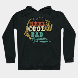 Reel Cool Dad Fishing Father Day Daddy Hoodie